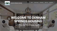 Desktop Screenshot of denhamhousing.com